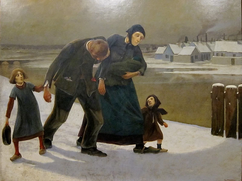 1864-Eugène Laermans - L'ubriaco